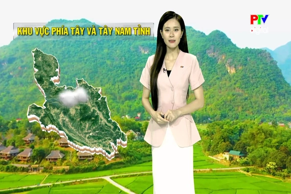 Dự báo thời tiết tỉnh Phú Thọ ngày 23/4/2026