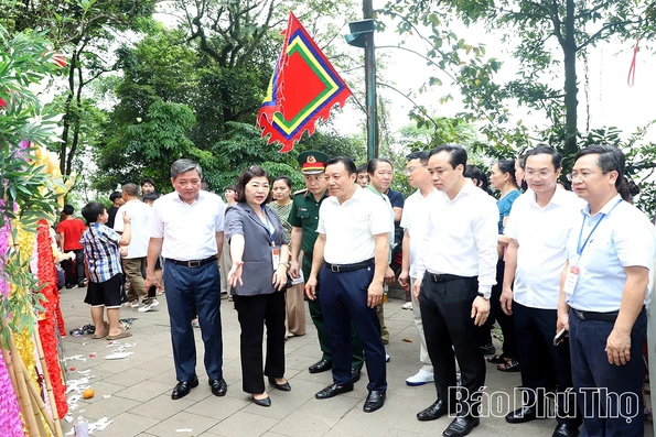 Phú Thọ sẵn sàng cho Lễ dâng hương tưởng niệm các Vua Hùng vào sáng 10/3 âm lịch