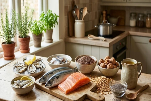 10 loại thực phẩm giàu omega-3 hỗ trợ bảo vệ tim mạch