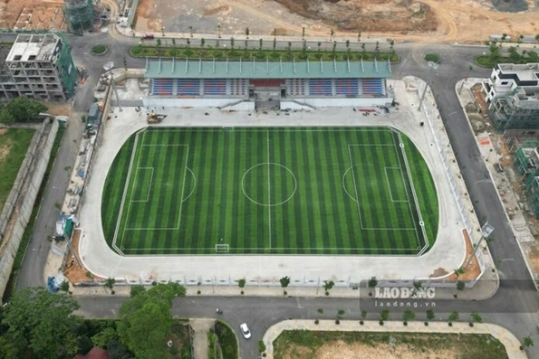 Sắp hoàn thành thêm một sân vận động ở Phú Thọ