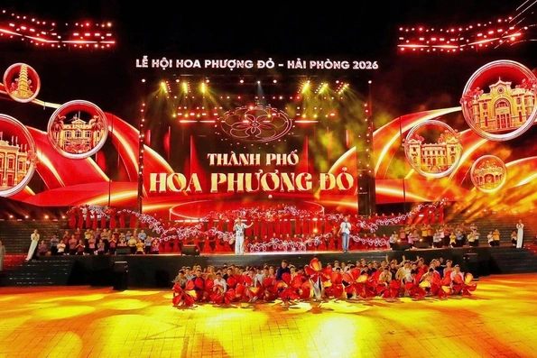 Khai mạc Lễ hội Hoa Phượng Đỏ - Hải Phòng 2026