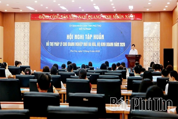 Tập huấn hỗ trợ pháp lý cho doanh nghiệp nhỏ và vừa, hộ kinh doanh năm 2026