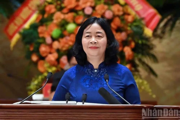 Đồng chí Bùi Thị Minh Hoài giữ chức Chủ tịch Ủy ban Trung ương Mặt trận Tổ quốc Việt Nam khóa XI