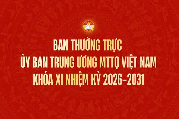 Ban Thường trực Ủy ban Trung ương MTTQ Việt Nam khóa XI, nhiệm kỳ 2026-2031