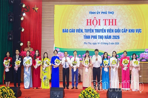 Khai mạc Hội thi Báo cáo viên giỏi khu vực Vĩnh Phúc