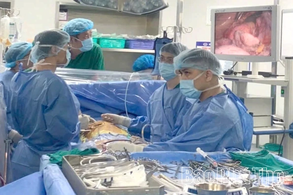 Bệnh viện Đa khoa tỉnh Phú Thọ phẫu thuật thành công ca u nhầy tim gây đột quỵ