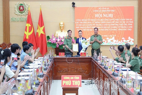 Triển khai dự án hơn 900 căn nhà ở cho lực lượng vũ trang CAND tại phường Việt Trì