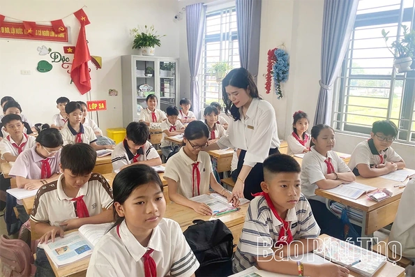 Trường Tiểu học Trung Nguyên phấn đấu đạt chuẩn quốc gia mức độ 2