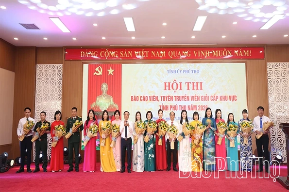 Khai mạc Hội thi Báo cáo viên, tuyên truyền viên giỏi cấp khu vực tỉnh Phú Thọ năm 2026