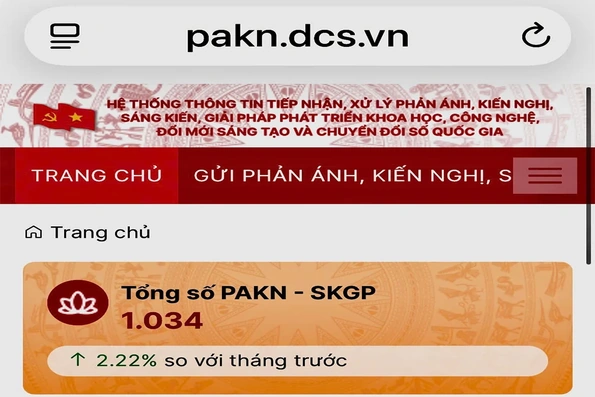 Tăng cường tiếp nhận phản ánh, kiến nghị trên Hệ thống PAKN-SKGP