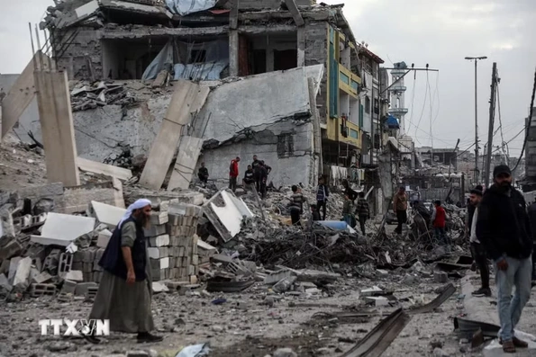 Quân đội Israel không kích Dải Gaza khiến 7 người thiệt mạng
