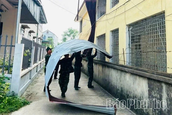 Vạn Xuân khẩn trương khắc phục hậu quả mưa dông