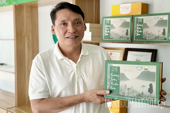 Chắp cánh cho thương hiệu “Chè sương sớm Xuân Sơn”