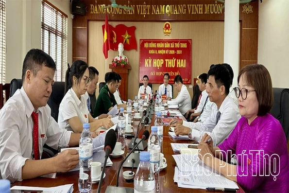 HĐND xã Thổ Tang tổ chức Kỳ họp chuyên đề (Kỳ họp thứ Hai), khóa II nhiệm kỳ 2026-2031