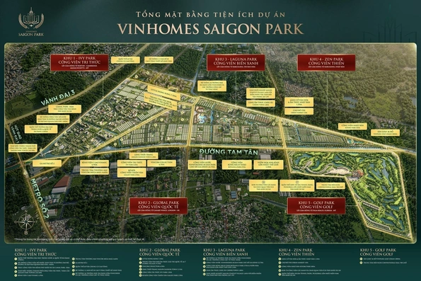 Thanh khoản Vinhomes SaiGon Park Hóc Môn: Yếu tố nào quyết định?