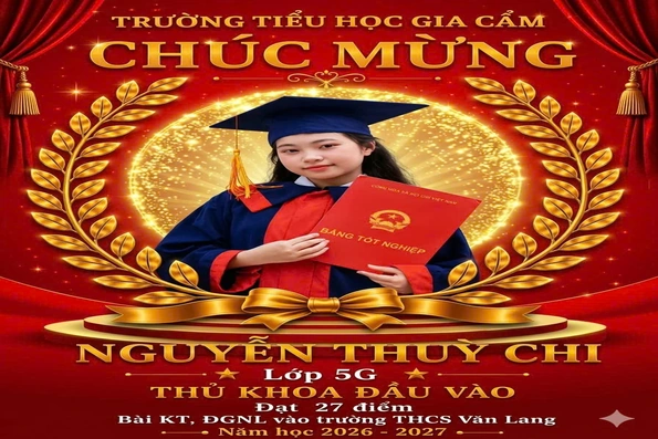 Trường Tiểu học Gia Cẩm dẫn đầu số học sinh trúng tuyển vào lớp 6, Trường THCS Văn Lang