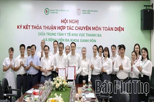 Ký kết hợp tác toàn diện phát triển y tế chuyên sâu