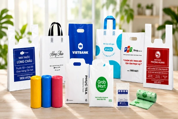 Vinpack cung cấp giải pháp túi nilon theo yêu cầu cho hệ thống bán lẻ, y tế và xuất khẩu