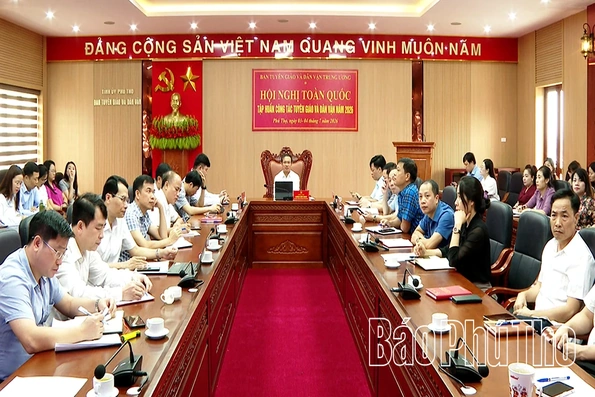 Tập huấn trực tuyến toàn quốc công tác tuyên giáo và dân vận năm 2026