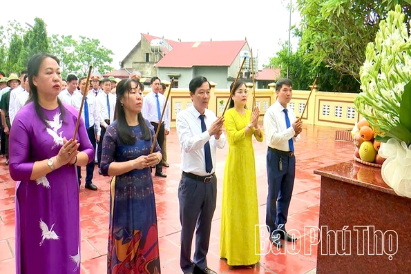 Bình&nbsp;Phú dâng hương tưởng niệm các Anh hùng liệt sĩ, tri ân người có công với cách mạng
