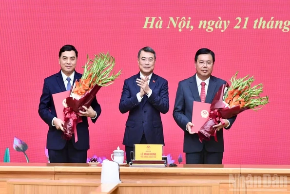 Công bố quyết định của Thủ tướng Chính phủ về công tác cán bộ