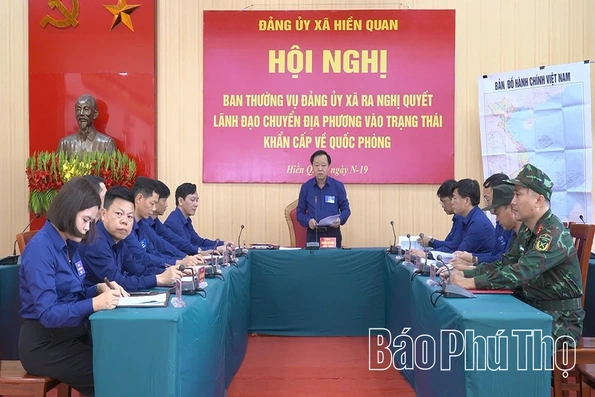 Tổng duyệt diễn tập tác chiến xã Hiền Quan năm 2026