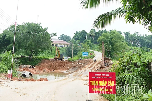 Gần 19,5 tỷ đồng xây dựng cầu vượt tràn lũ tại xã Long Cốc