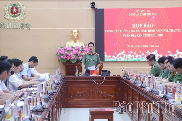 Công an tỉnh Phú Thọ triệt phá thành công 3 vụ án lớn và phát hiện, xử lý nhiều vụ vi phạm pháp luật