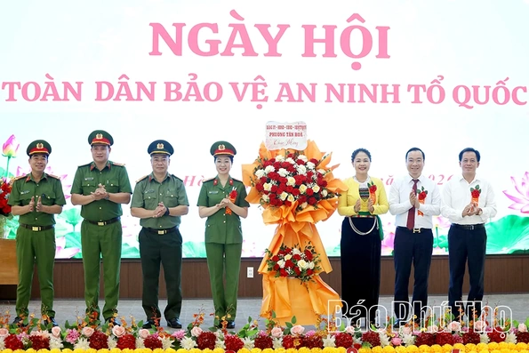 Phường Tân Hòa tổ chức Ngày hội Toàn dân bảo vệ an ninh Tổ quốc năm 2026