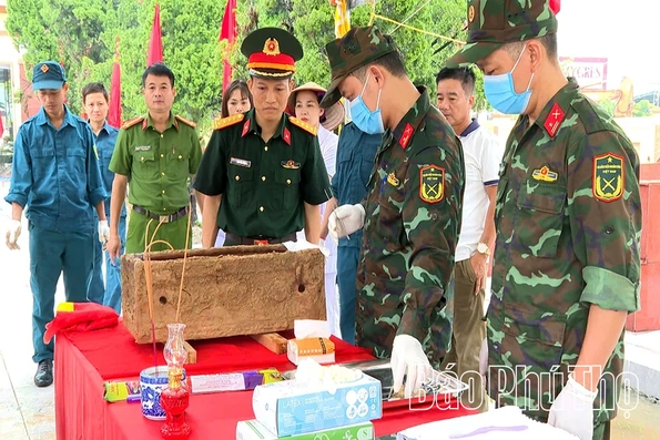 Phú Thọ phấn đấu lấy mẫu 100% hài cốt liệt sĩ chưa xác định được danh tính trong tháng 8/2026