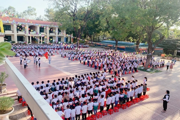 Cơ cấu, số lượng, chế độ đối với hiệu trưởng, hiệu phó khi sắp xếp cơ sở giáo dục