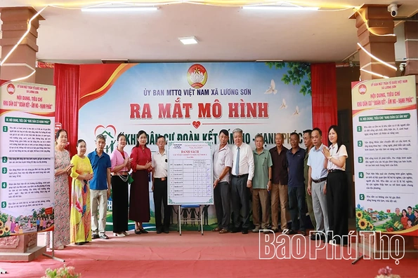 Xây dựng cộng đồng dân cư đoàn kết, ấm no, hạnh phúc