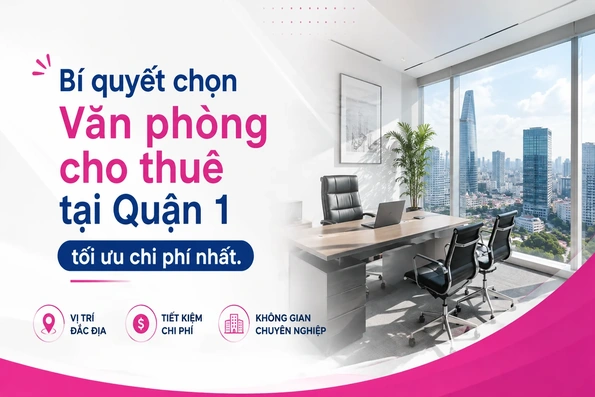 Bí quyết chọn văn phòng cho thuê tại Quận 1 (cũ), tối ưu chi phí&nbsp;