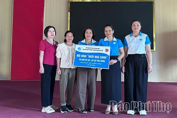 Phụ nữ Tân Sơn giữ lửa yêu thương