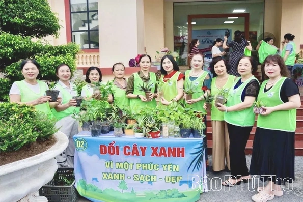 Phúc Yên lan tỏa lối sống xanh