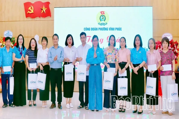 Công đoàn phường Vĩnh Phúc chăm lo đời sống người lao động
