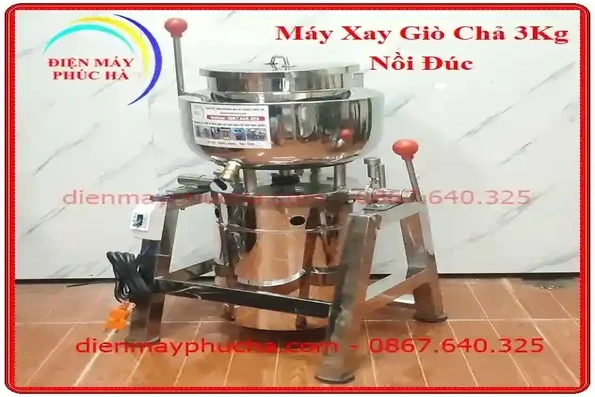 Máy xay giò chả 3kg Điện máy Phúc Hà - chính hãng, bền bỉ, giá tốt