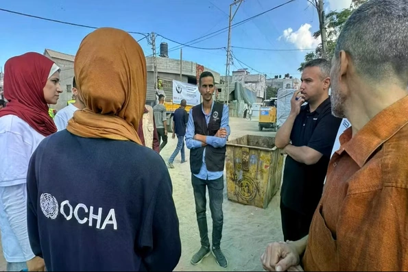 Trẻ em Gaza trở lại trường học, các nỗ lực cứu trợ tiếp tục được triển khai