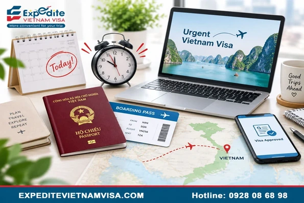 Expedite Vietnam Visa - Giải pháp hỗ trợ E-visa Việt Nam khẩn cấp cho hành trình gấp