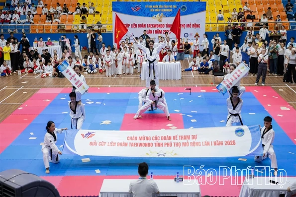 Sức hút môn thể thao Taekwondo trên quê hương Đất Tổ