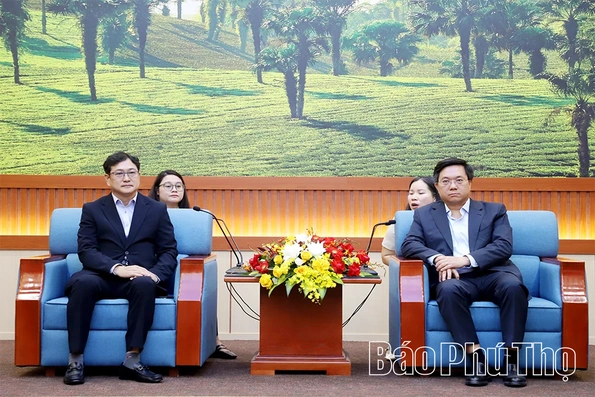 Tăng cường hợp tác phát triển công nghiệp hỗ trợ và đào tạo nguồn nhân lực công nghệ cao giữa tỉnh Phú Thọ và Tập đoàn Samsung