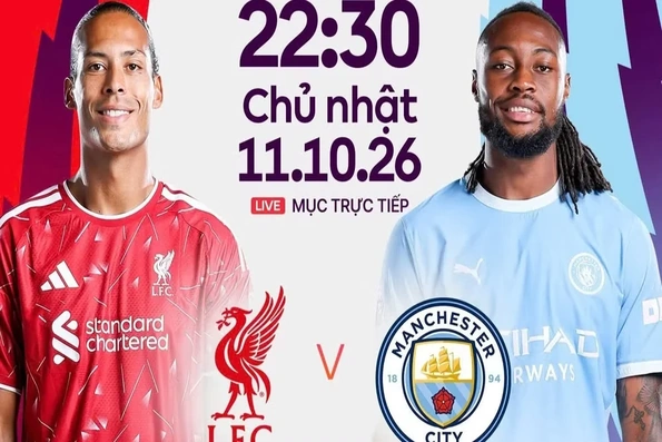 Liverpool-Manchester City: Hiểm địa Anfield chờ The Citizens