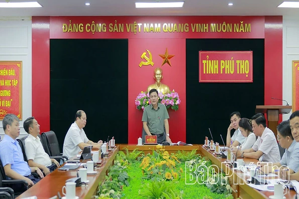 Tập trung hoàn thiện đồ án Quy hoạch phân khu Khu công nghiệp Tam Dương II - khu B