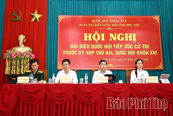 Đoàn Đại biểu Quốc hội tỉnh tiếp xúc cử tri 4 xã trước Kỳ họp thứ Hai, Quốc hội khóa XVI