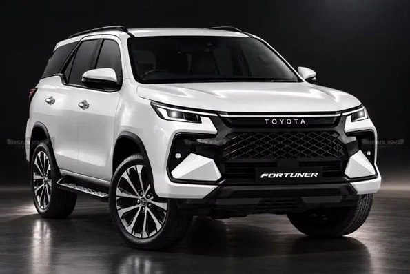 Bản xem trước khác lạ của Toyota Fortuner đời mới