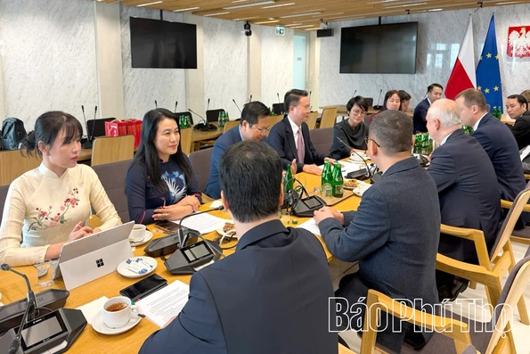 Tăng cường kết nối, mở rộng hợp tác chuyển đổi số và thu hút đầu tư giữa Phú Thọ và Ba Lan