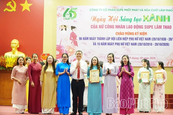 Trao giải cuộc thi Ngày hội Sáng tạo xanh và tổng kết Giải thể thao truyền thống LAFCHEMCO CUP năm 2026