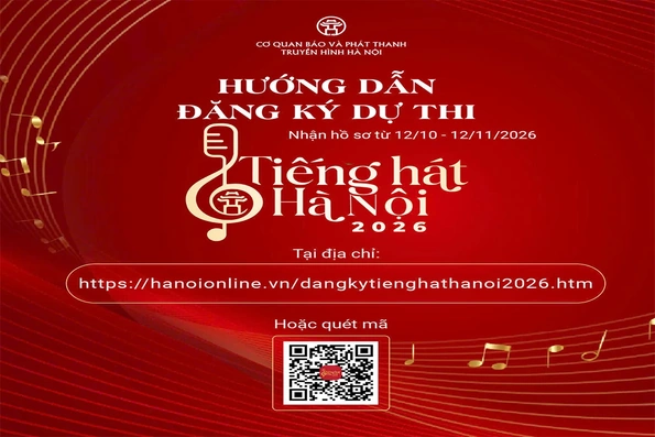 “Tiếng hát Hà Nội 2026” bắt đầu hành trình tìm kiếm tài năng