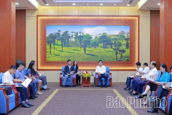 Phú Thọ đồng hành, tạo điều kiện thuận lợi cho doanh nghiệp mở rộng đầu tư