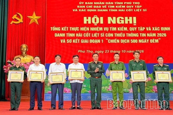 Sơ kết giai đoạn 1 Chiến dịch 500 ngày đêm tìm kiếm, quy tập và xác định danh tính hài cốt liệt sĩ